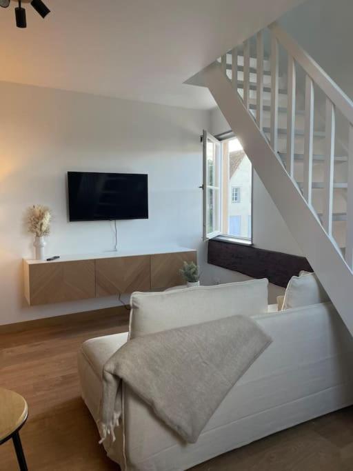 Duplex Bord De L'Eure - Parking Inclus - Jolie Vue Sur La Cathedrale Apartment ชาร์ตร ภายนอก รูปภาพ