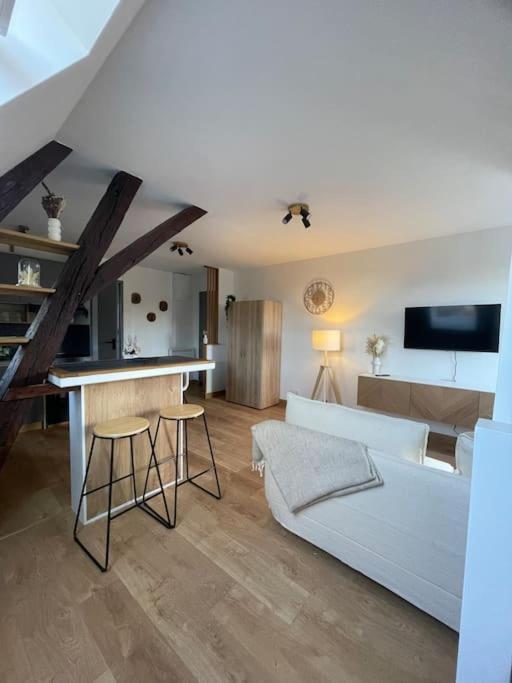 Duplex Bord De L'Eure - Parking Inclus - Jolie Vue Sur La Cathedrale Apartment ชาร์ตร ภายนอก รูปภาพ